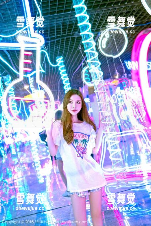 Feilin嗲囡囡-赵小米Kitty Feilin嗲囡囡 - 无极限套餐!赵小米Kitty比基尼,无圣光原图,再加点调料?
