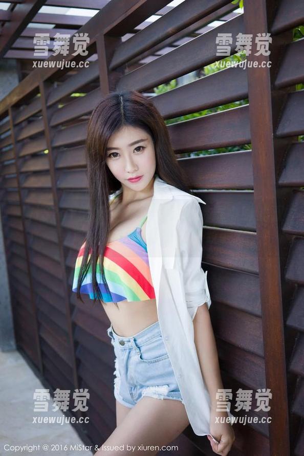 MiStar魅妍社-戴小唯 MiStar魅妍社 - 图片亮点:戴小唯的双马尾,是对青春的完美致敬?