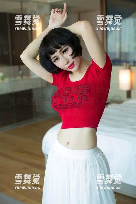 UGirls尤果网 - “图包里的Abby金金，有水手服就得当个海洋女神吗”——想问你点意见！