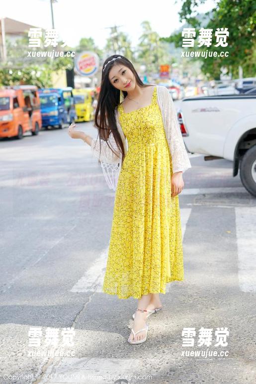 尤蜜荟-左冰Queen 尤蜜荟 - 左冰Queen与婚纱的调皮过招:图册里的四季舞曲