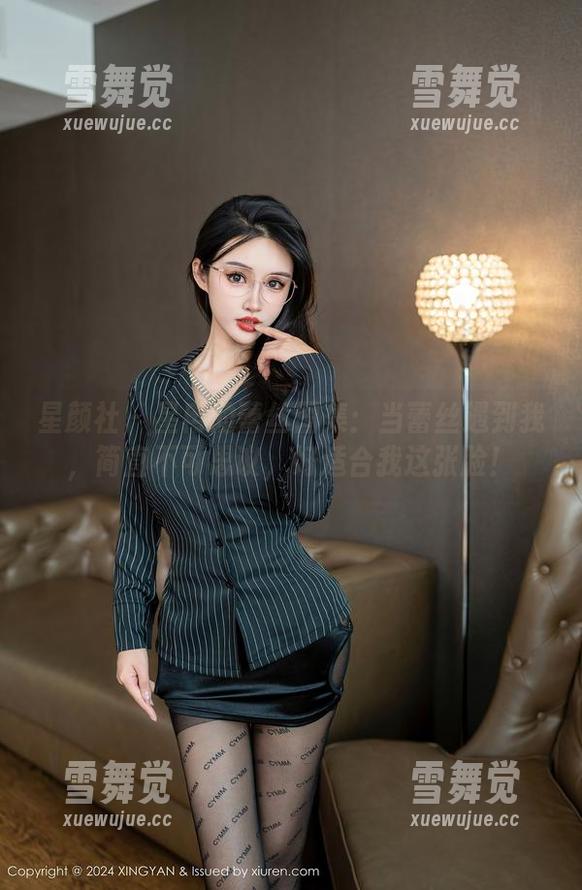 星颜社 - 星冉的蕾丝图集：当蕾丝遇到我，简直不可思议，好适合我这张脸！